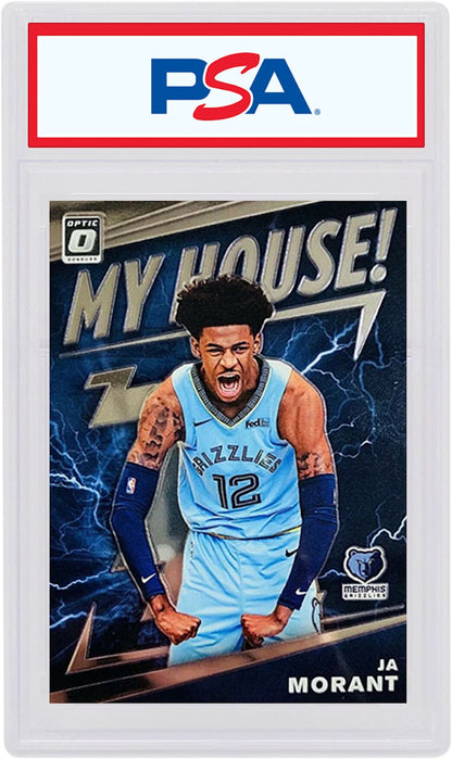 Ja Morant 2019 Panini Donruss Optic Rookie My House #7 (PSA or BGS Graded)