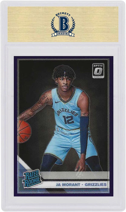 Ja Morant 2019 Panini Donruss Optic Rookie Purple #168 (PSA or BGS Graded)