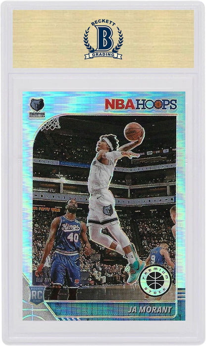 Ja Morant 2019 Panini Hoops Premium Rookie Silver #259 (PSA or BGS Graded)