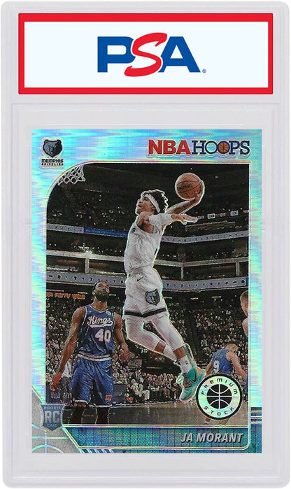 Ja Morant 2019 Panini Hoops Premium Rookie Silver #259 (PSA or BGS Graded)