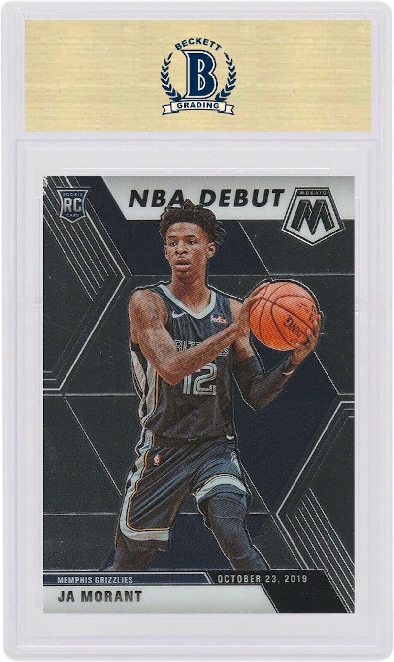 Ja Morant 2019 Panini Mosaic NBA Debut Rookie #274 (PSA or BGS Graded)