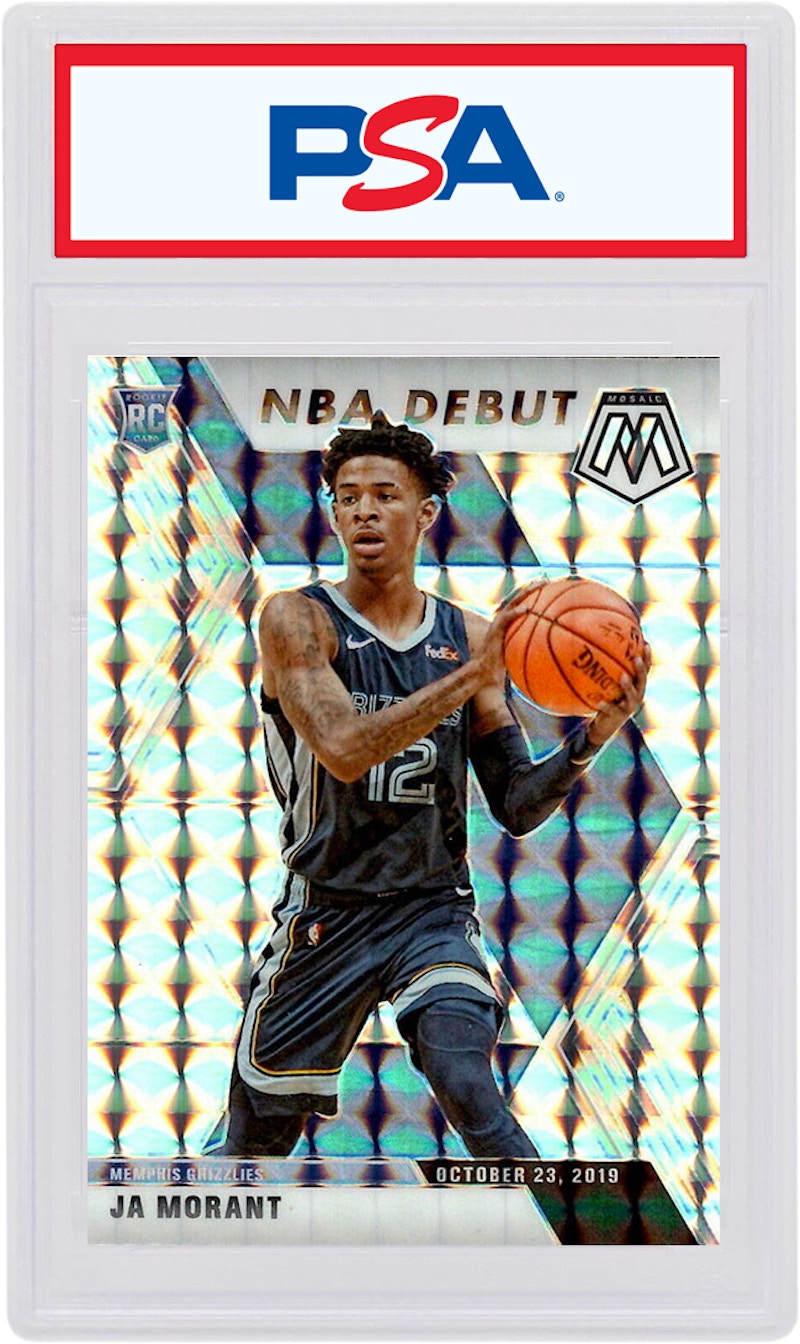 Ja Morant 2019 Panini Mosaic NBA Debut Rookie Mosaic #274 (PSA or BGS Graded)
