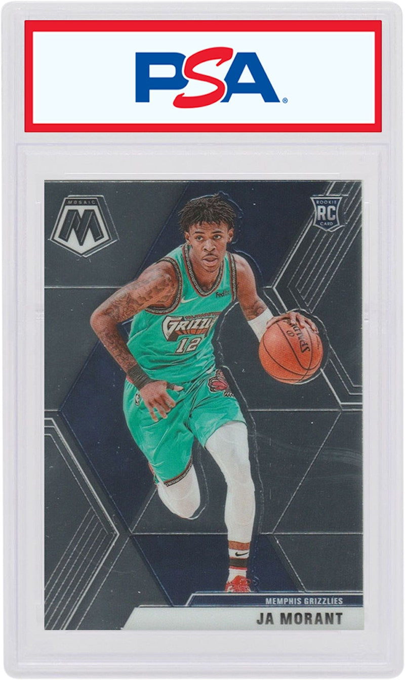Ja Morant 2019 Panini Mosaic Rookie #219 (PSA or BGS Graded)
