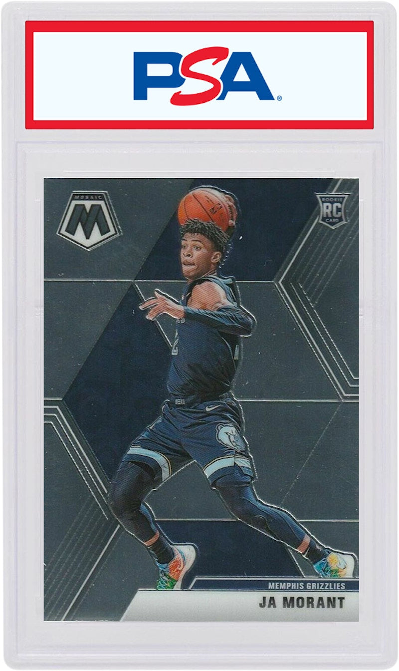 Ja Morant 2019 Panini Mosaic Rookie Image Variation #219 (PSA or BGS Graded)