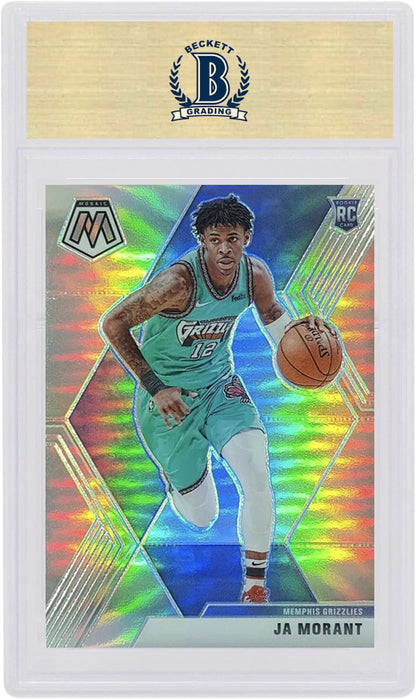 Ja Morant 2019 Panini Mosaic Rookie Silver #219 (PSA or BGS Graded)