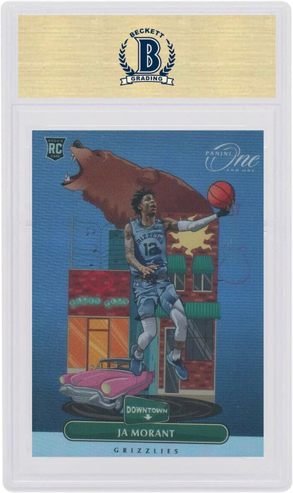 Ja Morant 2019 Panini One and One Downtown Rookie #16 (PSA or BGS Graded)