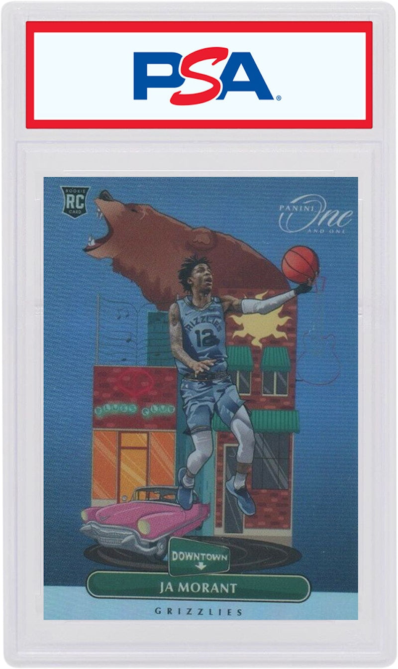 Ja Morant 2019 Panini One and One Downtown Rookie #16 (PSA or BGS Graded)