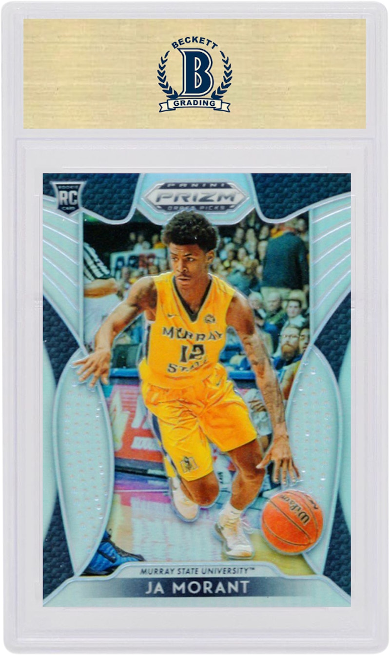 Ja Morant 2019 Panini Prizm Draft Rookie Silver #65 (PSA or BGS Graded)