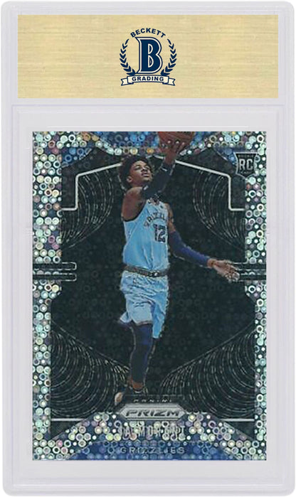 Ja Morant 2019 Panini Prizm Fast Break Rookie Image Variation Disco #249 (PSA or BGS Graded)