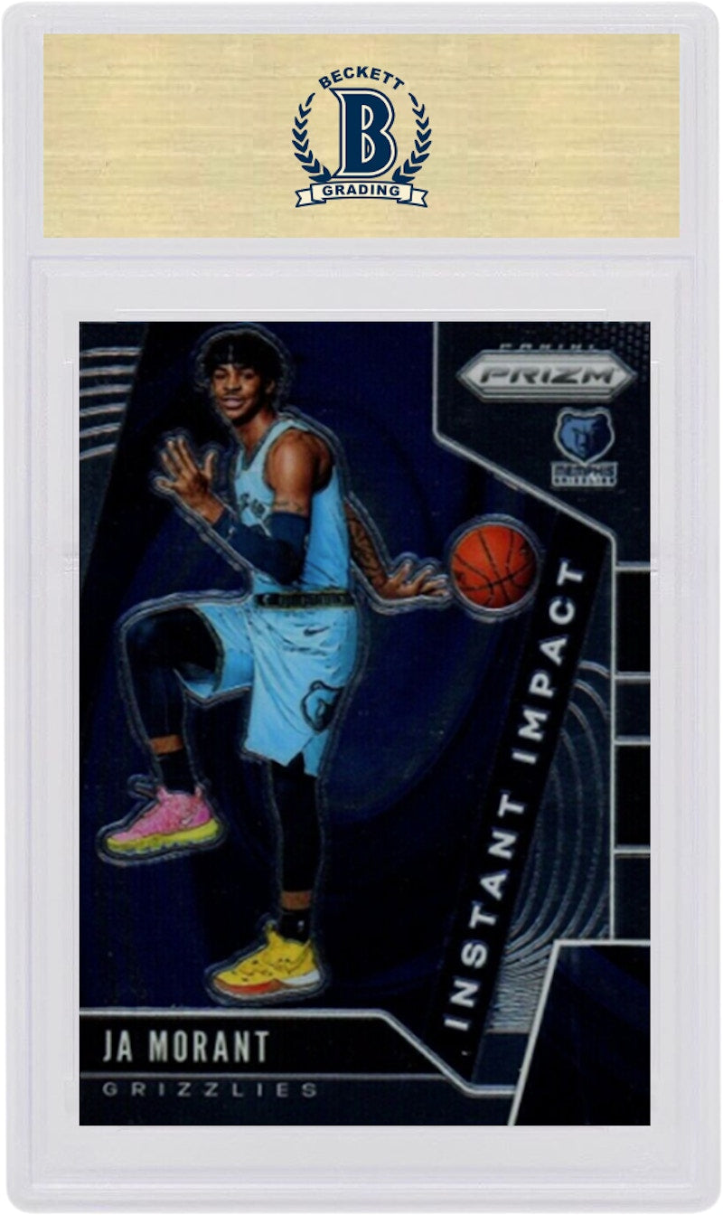 Ja Morant 2019 Panini Prizm Instant Impact Rookie #12 (PSA or BGS Graded)