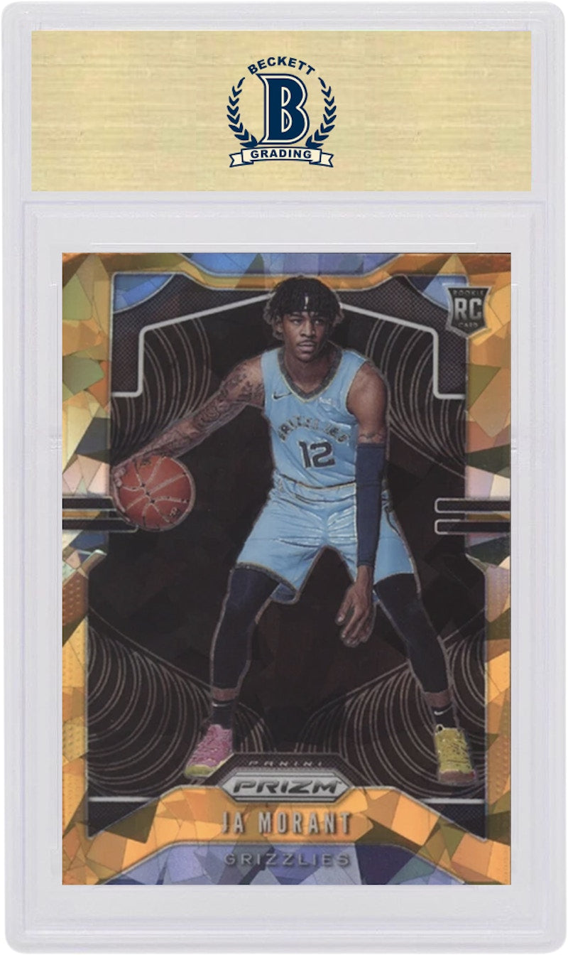 Ja Morant 2019 Panini Prizm Rookie Orange Ice #249 (PSA or BGS Graded)