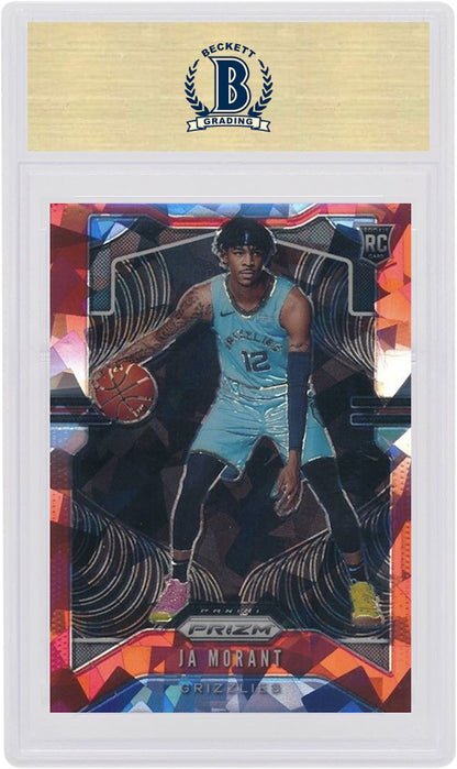 Ja Morant 2019 Panini Prizm Rookie Red Ice #249 (PSA or BGS Graded)