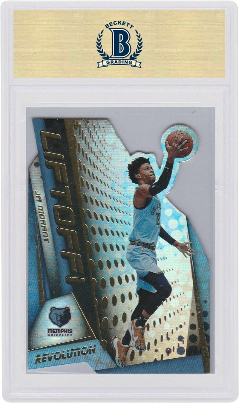 Ja Morant 2019 Panini Revolution Liftoff! Rookie #7 (PSA or BGS Graded)