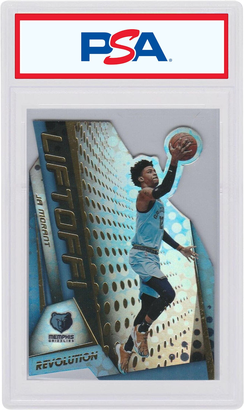 Ja Morant 2019 Panini Revolution Liftoff! Rookie #7 (PSA or BGS Graded)
