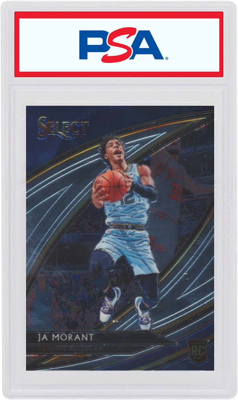 Ja Morant 2019 Panini Select Rookie #208 (PSA or BGS Graded)
