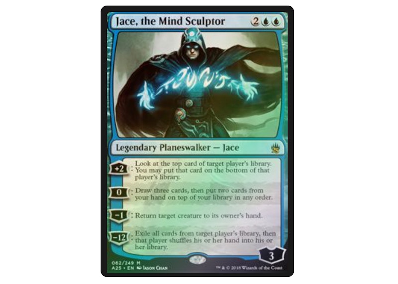 Jace, the Mind Sculptor (Foil) Masters 25 Mythic #62 (Ungraded)