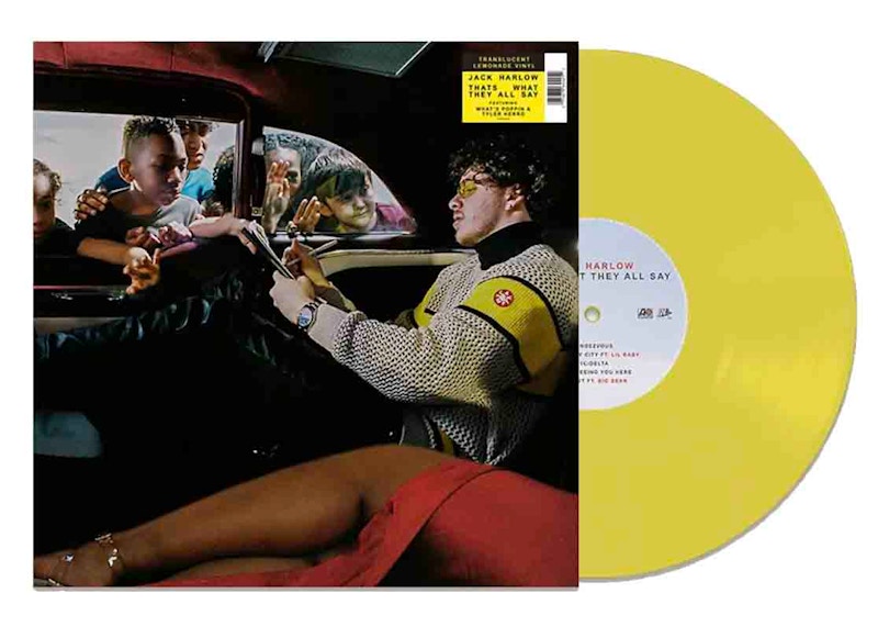 Jack Harlow That's What They All Say Urban Outfitters Exclusive LP Vinyl Lemonade Yellow