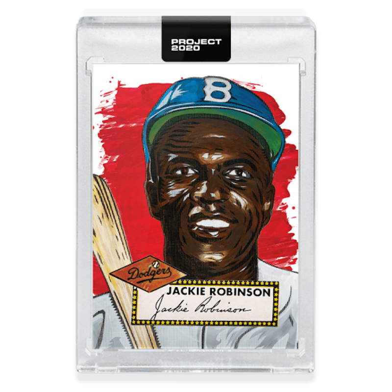 Jackie Robinson 1952 Topps Project 2020 Blake Jamieson  /2980 #42