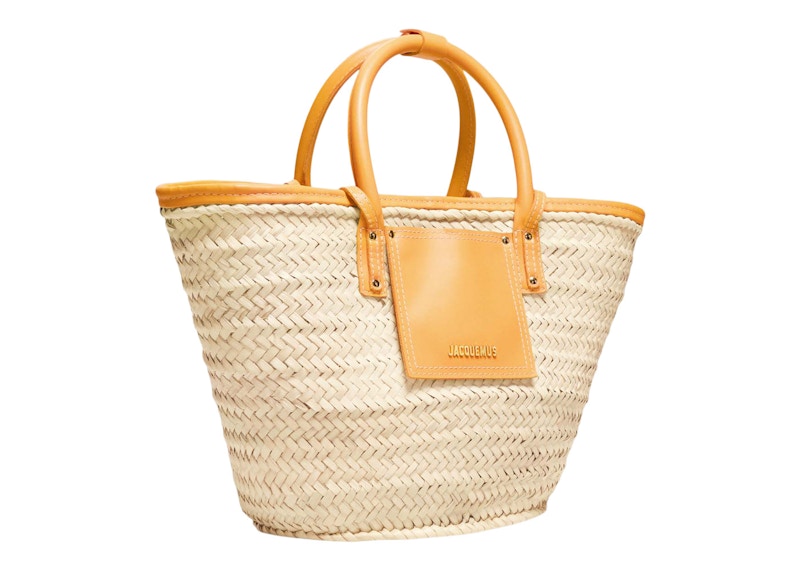 Jacquemus Basket Bag Le Panier Soli Dark Yellow
