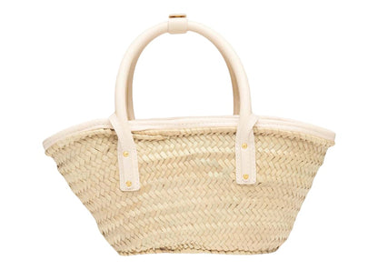 Jacquemus Basket Bag Le Petit Panier Soli Ivory