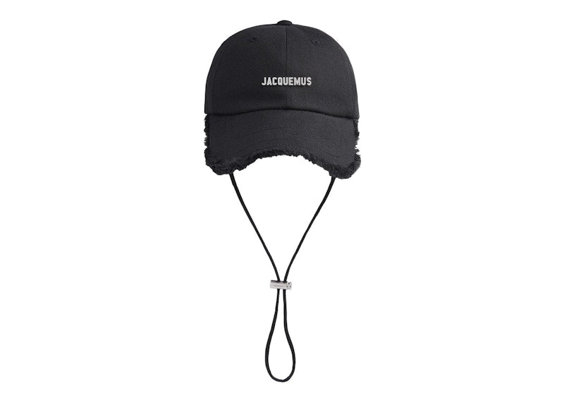 Jacquemus La Casquette Artichaut Black