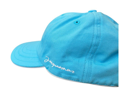 Jacquemus La Casquette Bricolo Cap Turquoise
