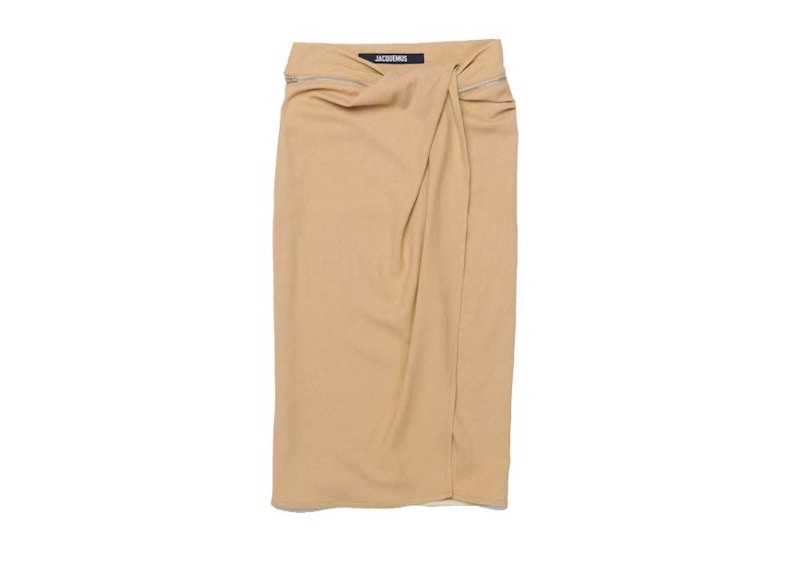 Jacquemus La Jupe Bodri Skirt Beige