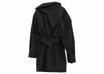 Jacquemus La Mini Robe Chemise Dress 990 Black