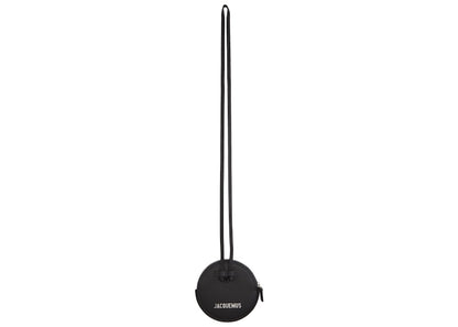 Jacquemus La Montagne Le Pitchou Round Coin Purse Black