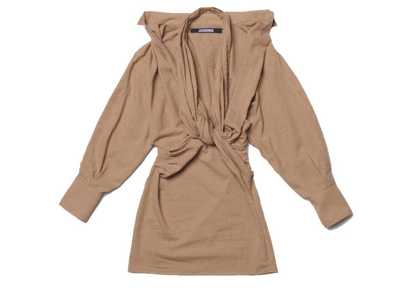 Jacquemus La Robe Agui Dress Beige