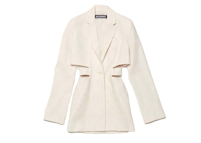 Jacquemus La Robe Bari Dress Off-White