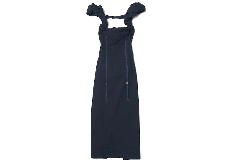 Jacquemus La Robe Crema Dress Navy