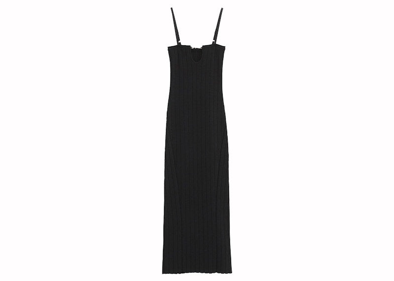 Jacquemus La Robe Sierra Bretelles Dress 990 Black