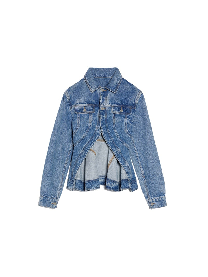 Jacquemus La Veste De Nimes Caraco Jacket Light Blue/Tabac