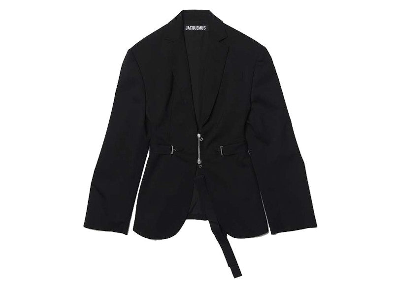 Jacquemus La Veste Filu Top Black