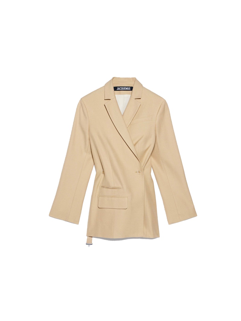 Jacquemus La Veste Tibau Blazer Beige