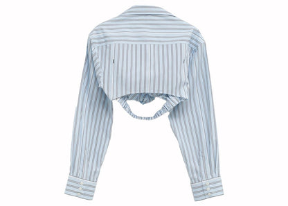 Jacquemus La chemise Bahia Courte Shirt 100 White