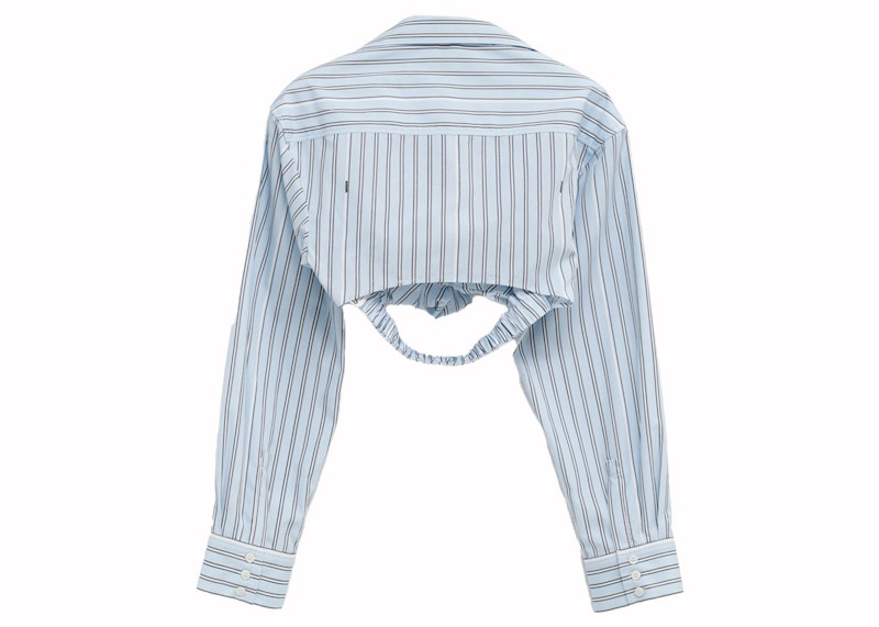 Jacquemus La chemise Bahia Courte Shirt 100 White