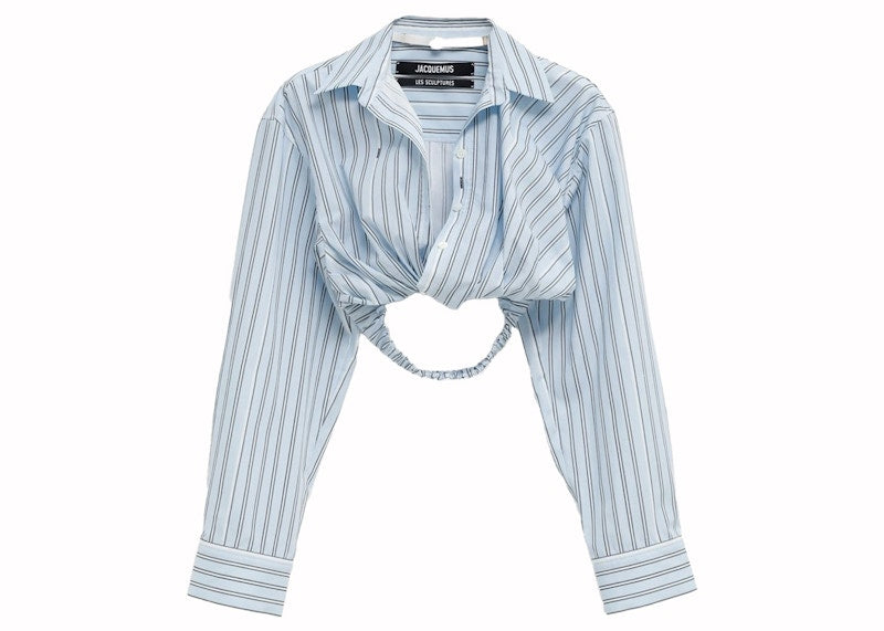 Jacquemus La chemise Bahia Courte Shirt 100 White
