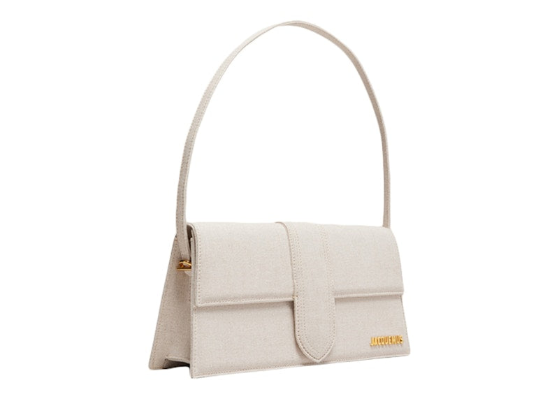 Jacquemus Le Bambino Long Flap Bag Light Greige