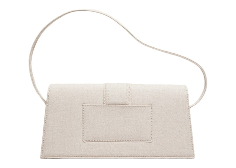 Jacquemus Le Bambino Long Flap Bag Light Greige