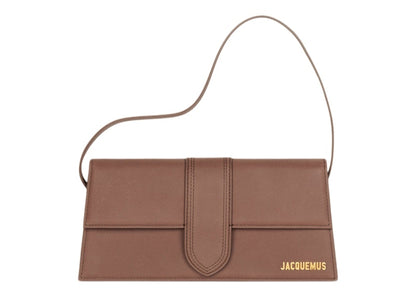 Jacquemus Le Bambino Long Flap Shoulder Bag Brown