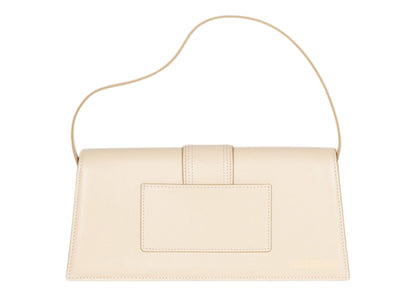 Jacquemus Le Bambino Long Flap Shoulder Bag Ivory