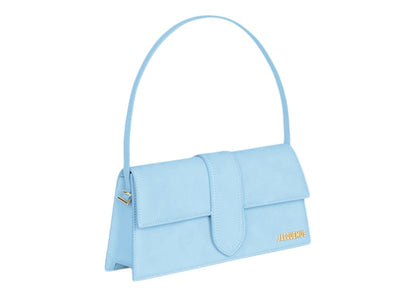 Jacquemus Le Bambino Long Flap Shoulder Bag Light Blue