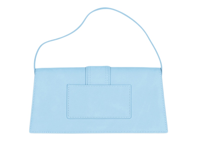 Jacquemus Le Bambino Long Flap Shoulder Bag Light Blue