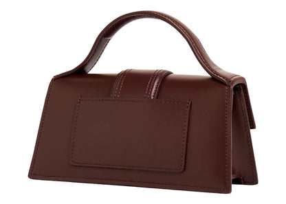 Jacquemus Le Bambino Mini Flap Bag Dark Brown