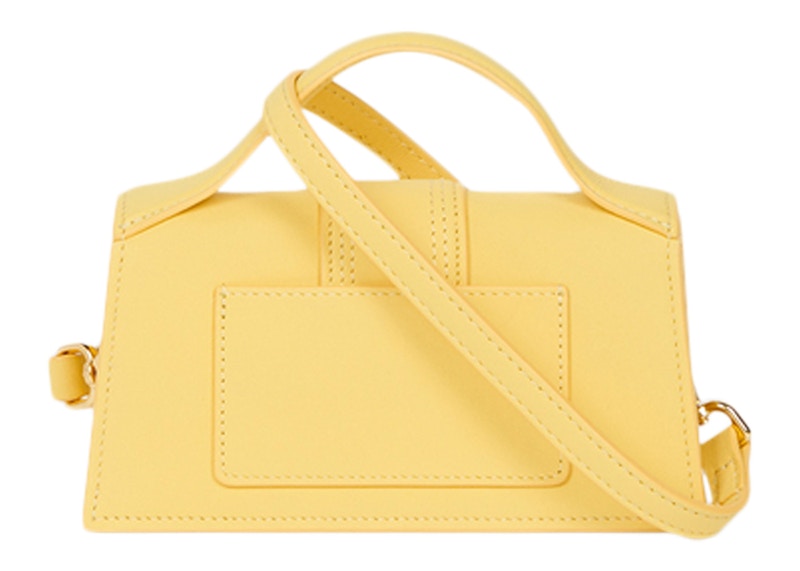 Jacquemus Le Bambino Mini Flap Bag Yellow