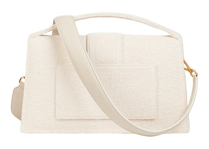 Jacquemus Le Bambinou Flap Bag Off White