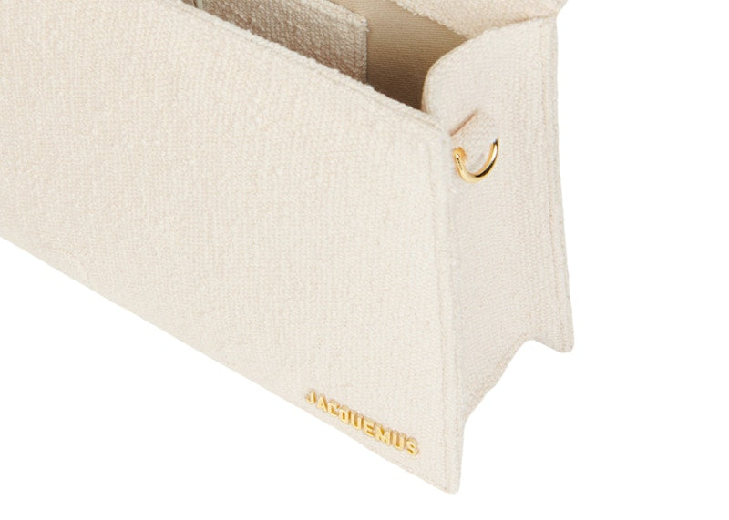 Jacquemus Le Bambinou Flap Bag Off White