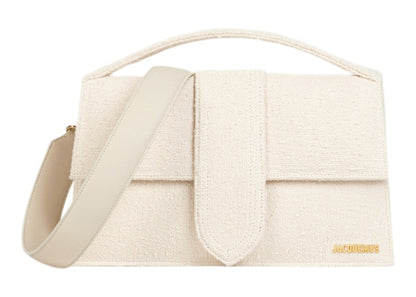 Jacquemus Le Bambinou Flap Bag Off White
